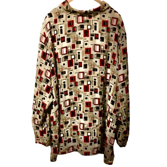 Long Button Up Artsy Shirt - Picture 2 of 7